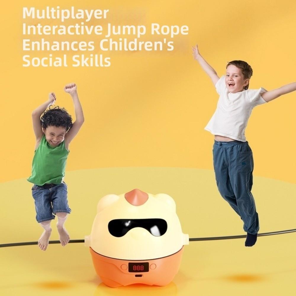 Wireless Electric Rope Skipping Machine with Remote Control Skipping Rope Machine Indoor Games