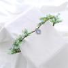 Flower Crown Cosplay Fairy Headband for Girls Adjustable Ethnic Style Hair Hoop Wedding Party Bride Hair Accessories