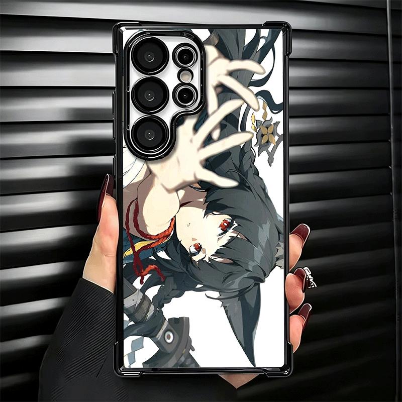 Zenless Zone Zero Hoshimi Miyabi Plating Phone Case For Samsung Galaxy S24 S25 FE S26 Edge S23 Ultra S22 S21 Plus S20 Anti-Fall