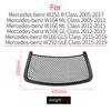 For Mercedes W164 W166 W251 Car Seat Back Panel Leather Backrest Storage Pocket Cover Accessory For Benz ML GL R GLE GLS Class