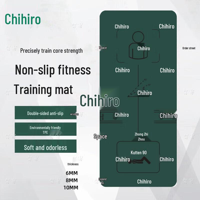ZhiZhou Sit-up Training & Gymnastics Mat