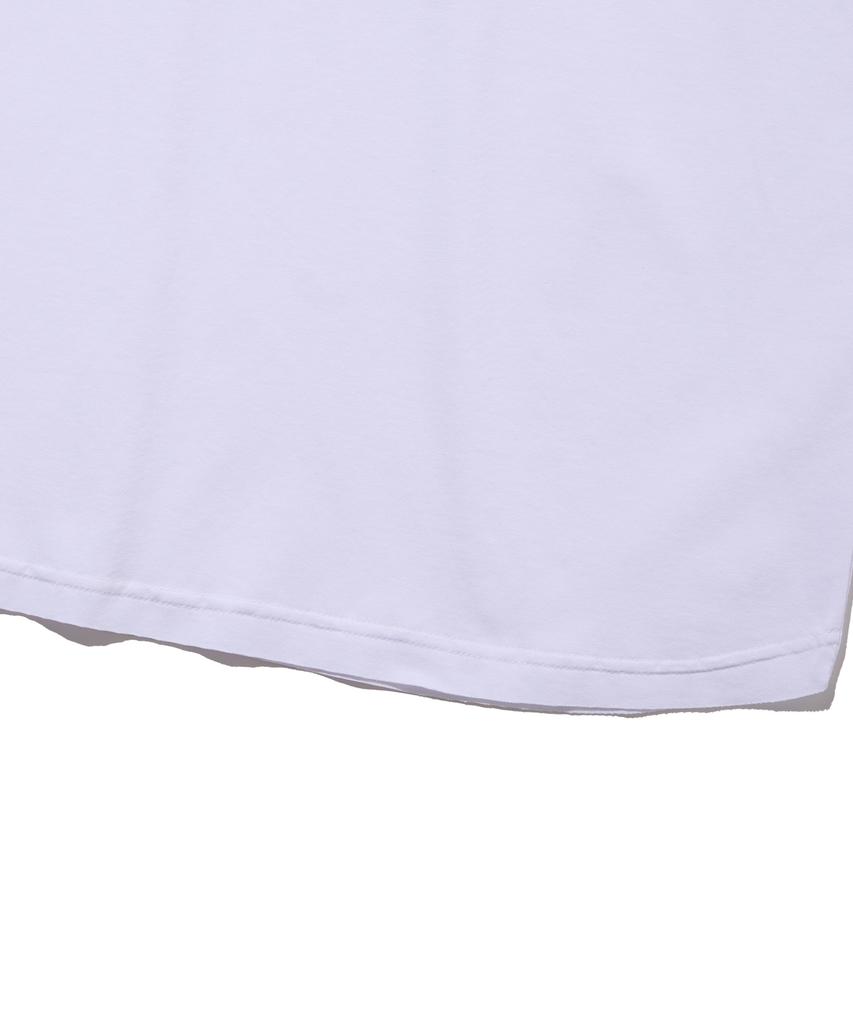 ANALOG MOOD Raglan Color Block Short Sleeve T-Shirt (White/Black)
