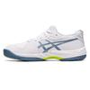 Asics Gel Game 9 Low Top Kids' Training Shoes White Blue Teenagers 1044A052-101