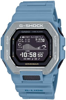 Orologio Casio G-Shock G-LIDE, Bluetooth, Realizzato con Plastica di Biomassa, GBX-100-2AJF, da Uomo, Blu, Prodotto Giapponese Autentico