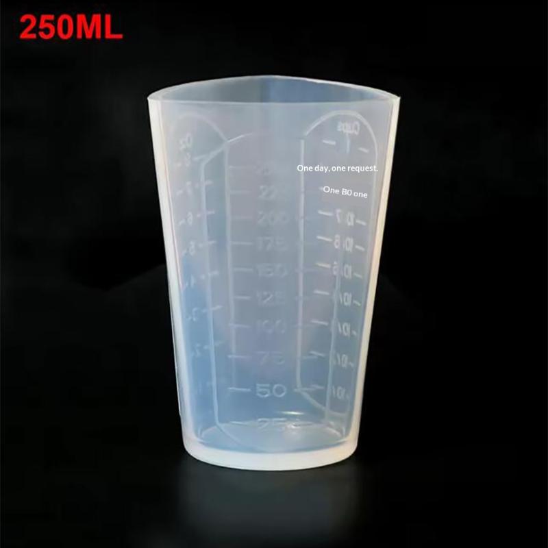 50Ml-1000Ml Silicone Triangle Graduated Measuring Cup Liquid Container Epoxy Resin Making Tools Accessories Silicone Molds