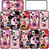 Cover for iPhone 17 16 15 Xiaomi Poco Redmi Note 14 13 12 11 Pro Max 9 16e Samsung Galaxy S25 S24 OPPO Huawei Mickey Pink Minnie Cute Mouse Phone Case