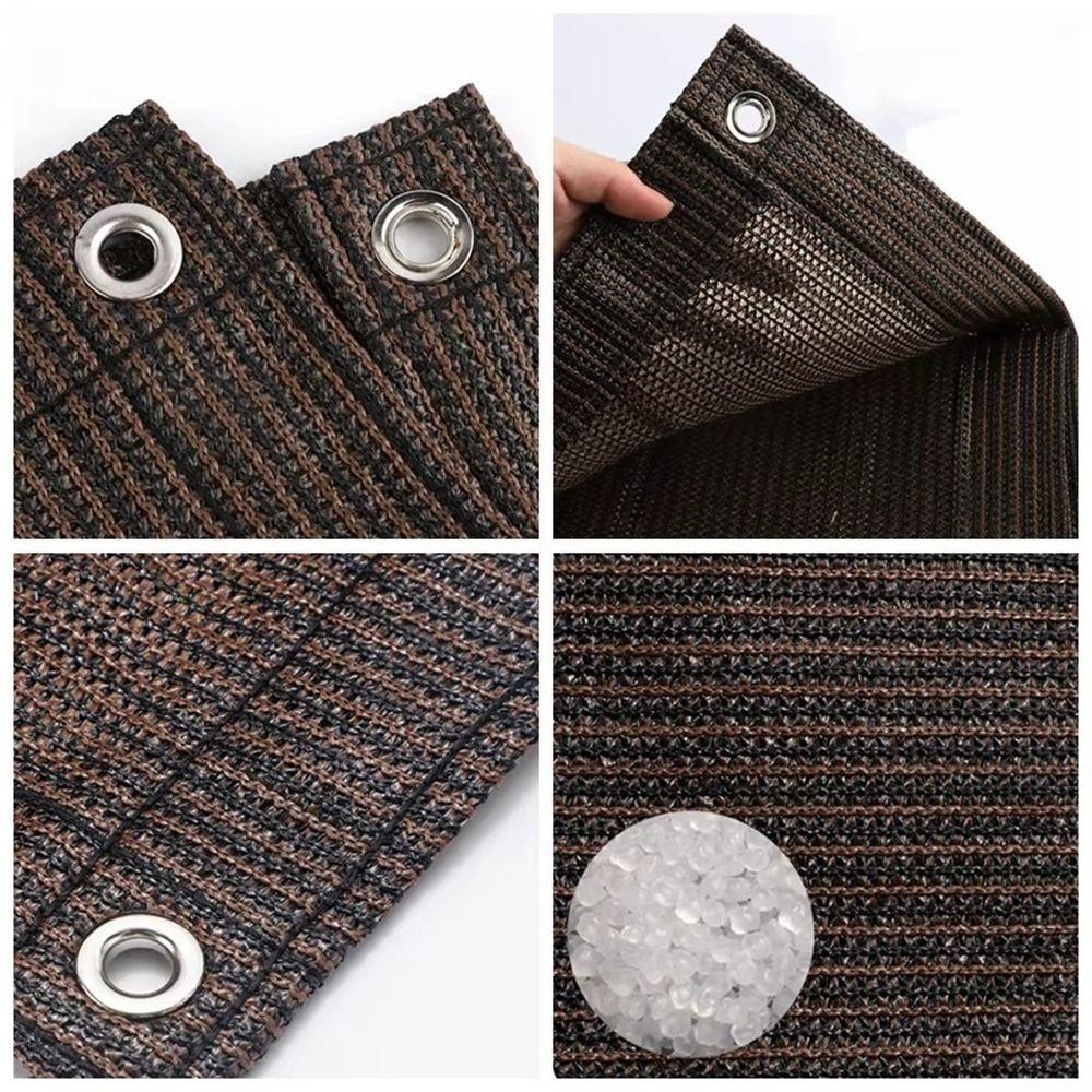 3/5/6M Balkon-Schattennetz Wasserdicht Zaun Terrassenschutznetz Zaun Terrasse