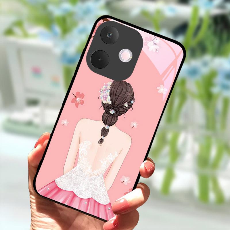 Husă Telefon Pentru OPPO A5 Pro 5G A5Pro Anti-cădere Protecție Cameră Spate Sticlă Călită Pentru OPPO A 5 Pro CPH2695 Fundas