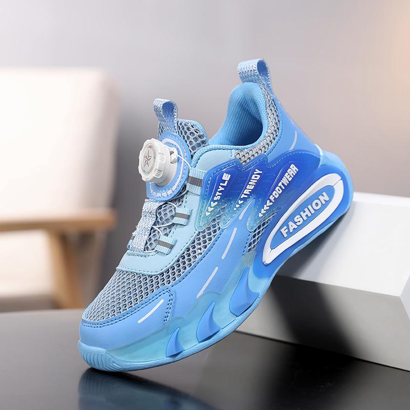 Spring Children Sneaker Boys Shoes Mesh Platform New Design Kid Casual Sneaker School Running Tennis Shoes for Boy 4 To 8 Years