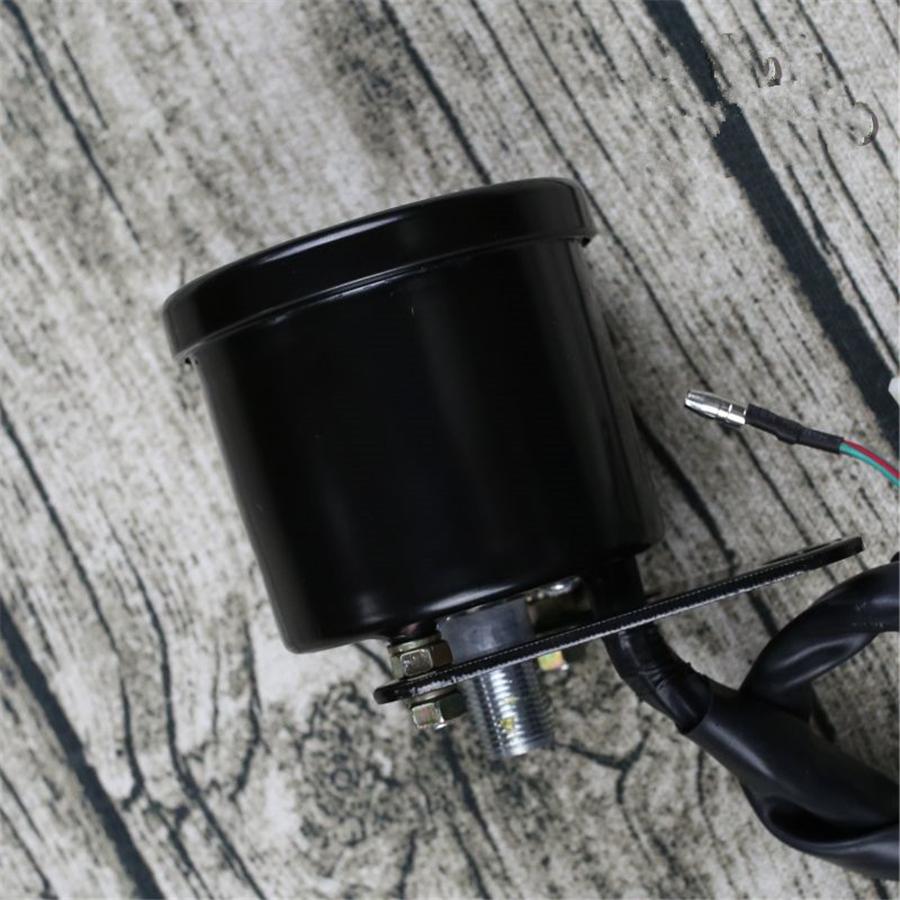 Universal Motorcycles Mechanical Odometer Speedometer Fuel Level Indicator Light