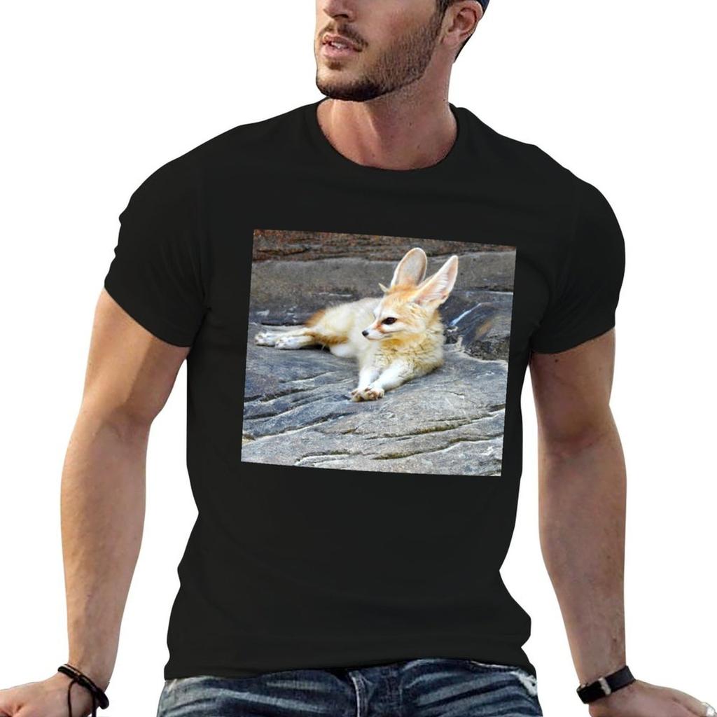 Fennec Fox Two TShirt t shirt custom print t shirts for Unisex graphic funny Unisex t shirt cotton Tshirt