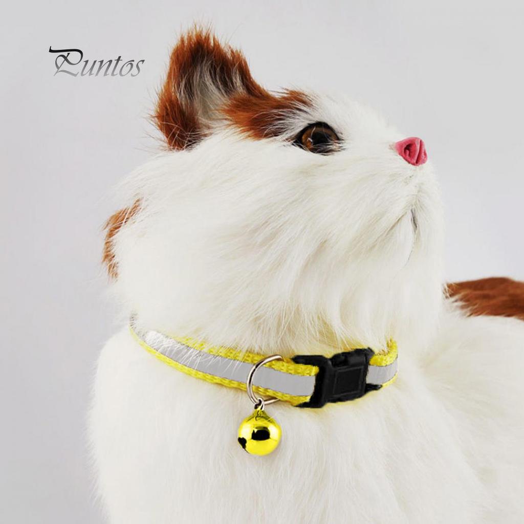 Pet Puppy Reflective Collar Buckle Neck Strap