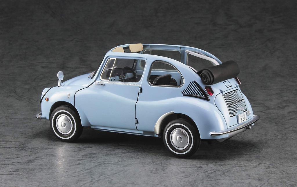 Hasegawa Subaru 360 Convertible Plastic Model Kit 20494 1/24