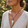 Handmade Fish Whistle Necklace Adjustable Cord Porcelain Fish Pendant  Jewelry Accessories