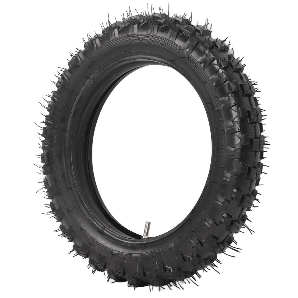 2.50x10in Tire Inner Tube Set with TR13 Straight Valve Stem for 50cc 70cc 90cc 110cc Mini Dirt Pit Bike