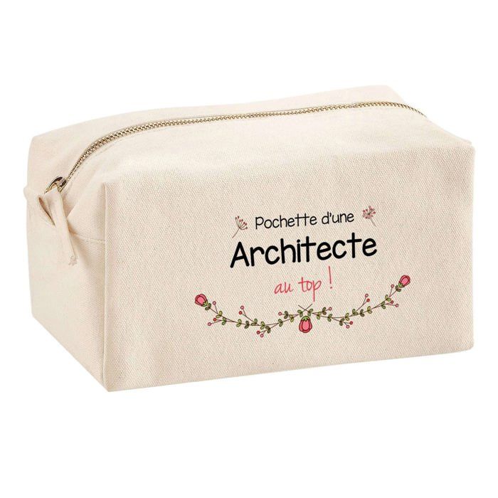 Multifunction Pouch Architect At the Top Birthday Christmas Gift Colleague Departure Retirement Idea | School Pouch Office Supplies