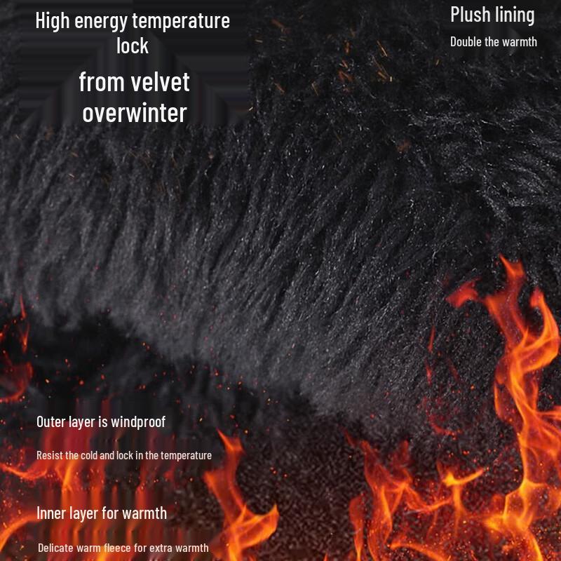 Aokang Herren Winter Wasserdichte Radhandschuhe S08