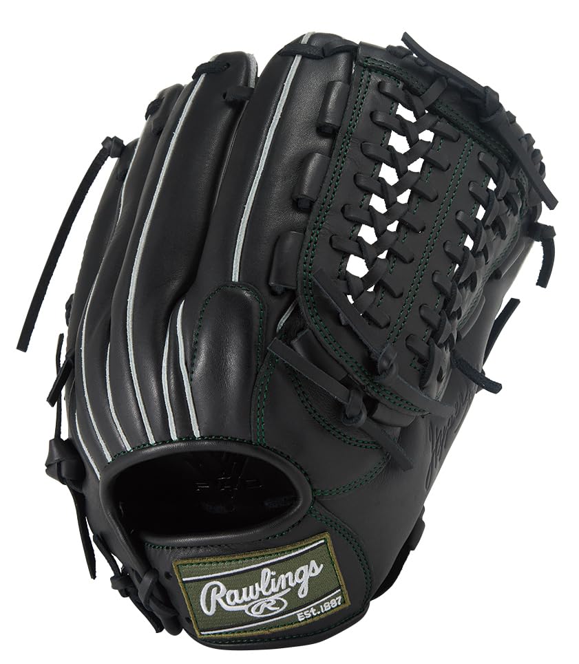 

Rawlings HYPER TECH R2G GR5FHTN65 Baseball Throw Glove, Soft, All-Around, Black, 11.75 inches, Left-Handed чёрный