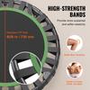 36" Foldable Mini Fitness Trampoline Adults Indoor Exercise Rebounder