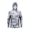 Mens Lightweight Quick-Dry Fishing Hoodie UV Protection Long Sleeve Outdoor Sport Shirt Casting Angling