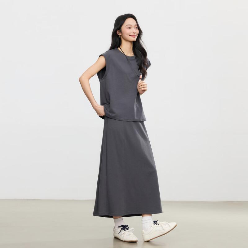 Elva's Island Sleeveless Top & A-line Skirt Set
