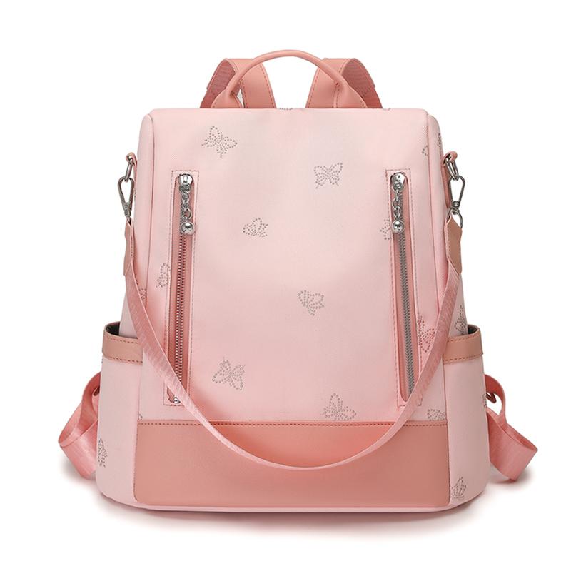 Large Capacity Nyl Backpack High Quality Women's Fashi Travel Laptop Bag Casual Daypack Vintage Shoulder Bag College School
