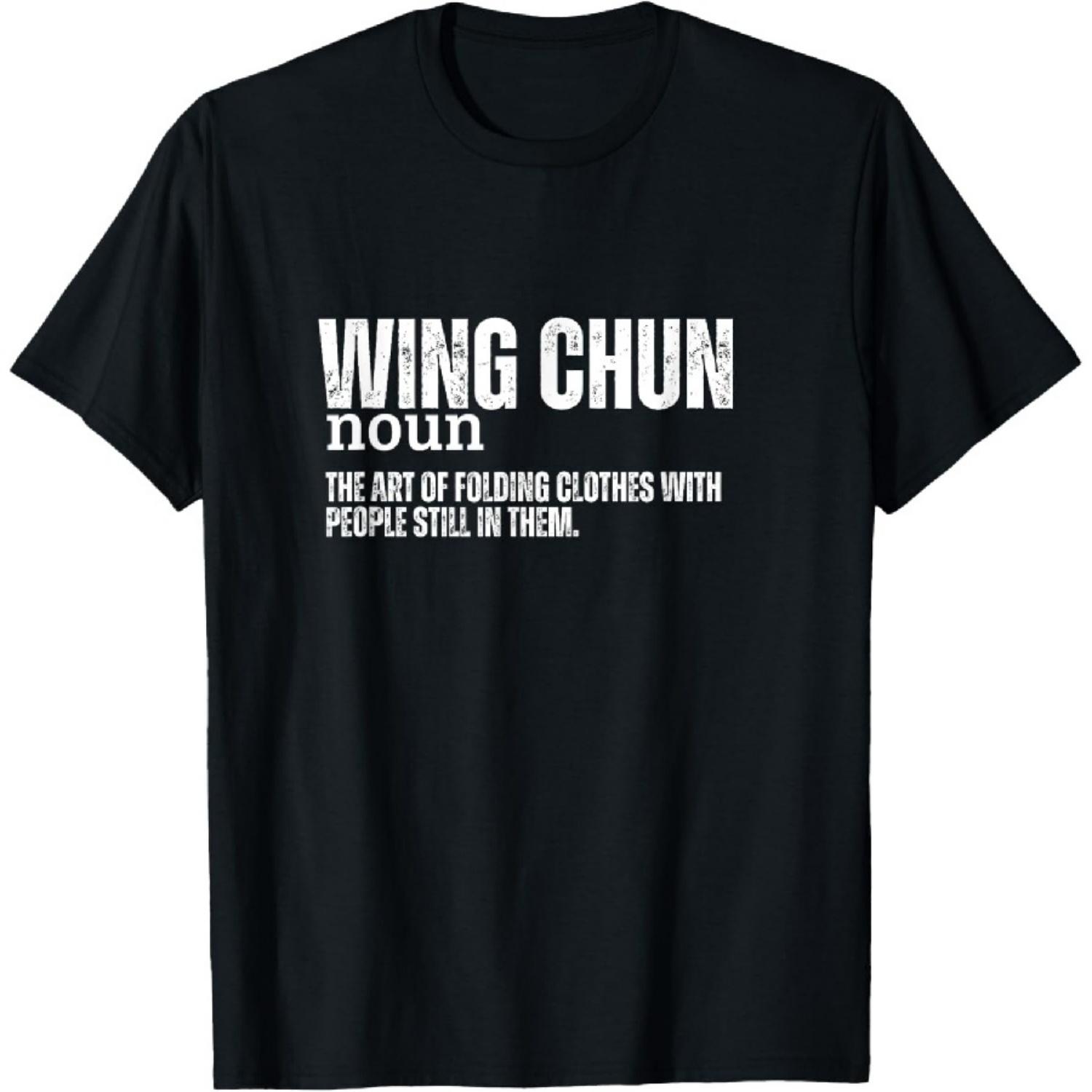 

Wing Chun Definition Funny Wing Chun T-Shirt XXXXXL чорний