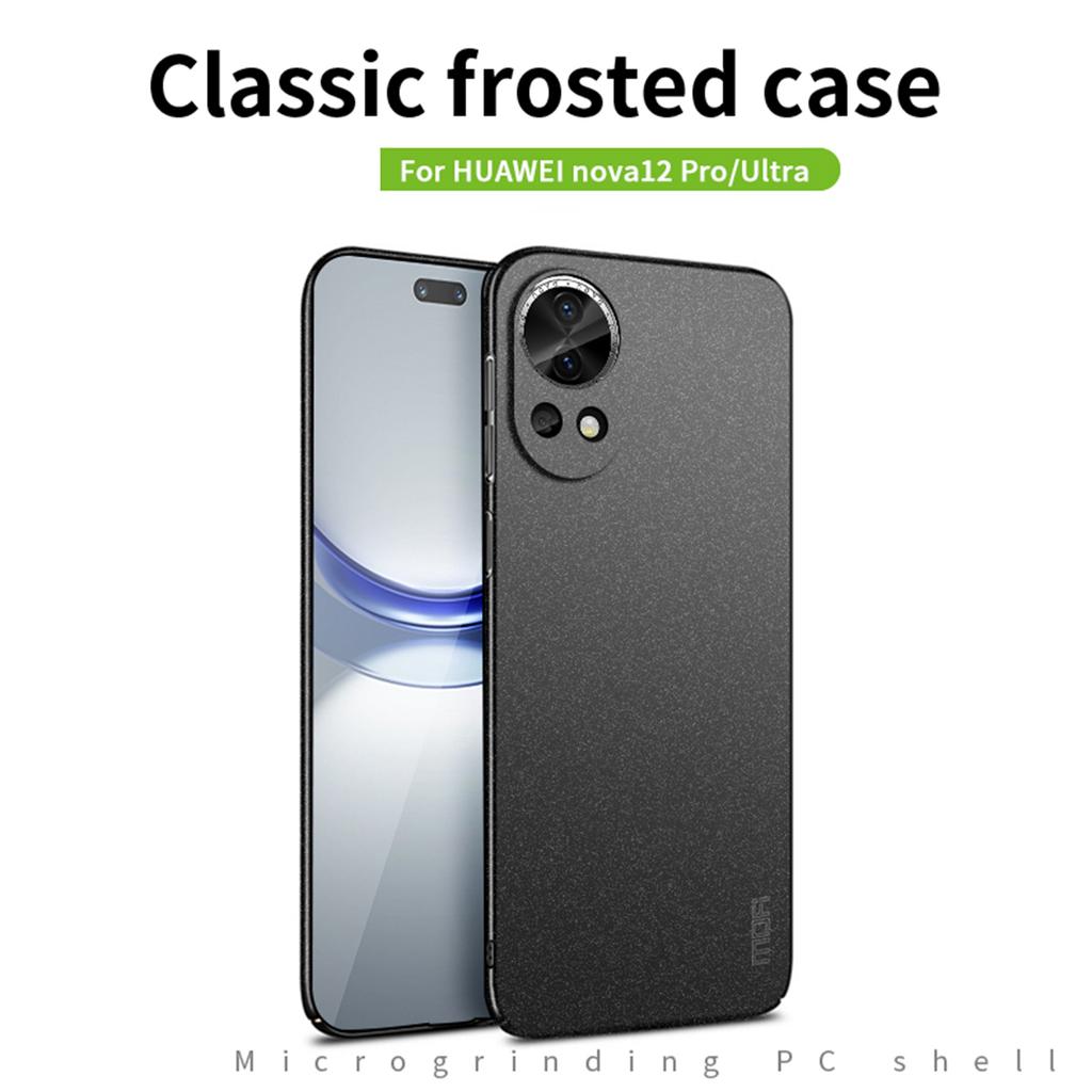MOFI Shield Matte Series for Huawei nova 12 Pro 5G/nova 12 Ultra 5G Case Hard PC Phone Cover
