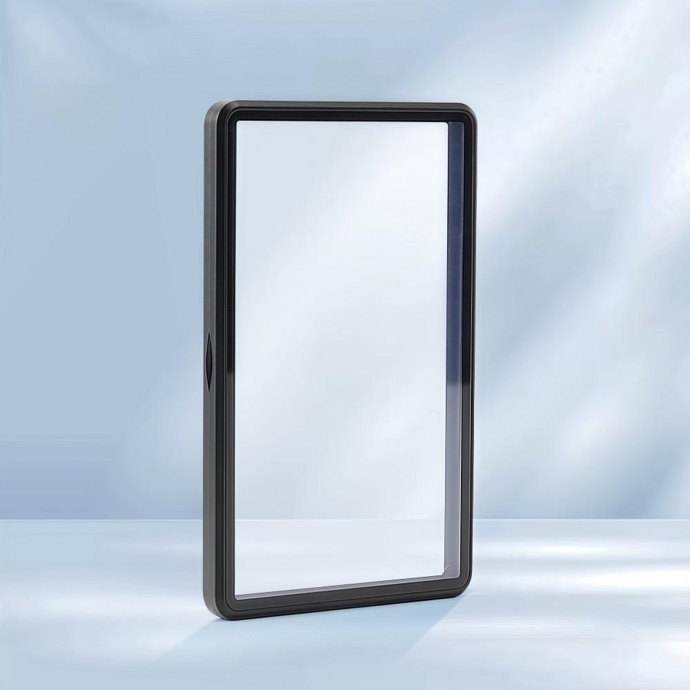 Aluminium Frame BGS 35PT Graded Cards Protector Transparent Double-sided Glass Card Protective Case Durable UV Protection