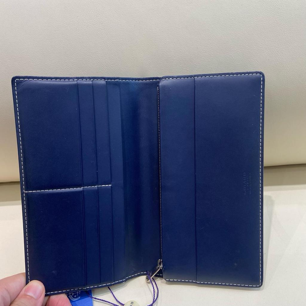 [Pre-Owned] Richelieu Monogram Canvas And Leather Wallet - Excellent #1R9A7A0
