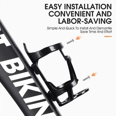 Lightweight Bicycle Water Bottle Holder Non-slip Straps PC Bike Water Bottle Cage Cycling Bottle Bracket for MTB Road Bike