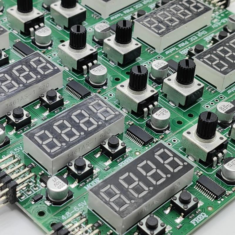 Multifunctional Electronic Motor Speed Regulator With LED Display Model Aircraft Tester Digital Analog Servo Tester