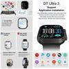 2025New DT Ultra 3 Pro Google Map NFC SmartWatch 32G Memory Music Video NFC Bluetooth Call Waterproof SmartWatch