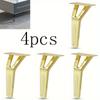 4pcs 15cm New Style Simplicity Metal Furniture Legs Sofa Replacement Legs For Coffee Table Bed Dresser Bathroom Cabinet Leg