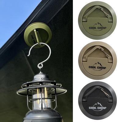 Outdoor Magnetischer Zelt Haken Tragbar Mehrzweck Zelt Decken Schnalle Klemme Saugnapf Camping Seil Halter Kerosinlampe Haken