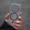 For Huawei Mate 80 Pro Case Matte Clear Magnetic Anti-Fall Shockproof Protective Phone Cover For Huawei Mate 80Pro Shell Bumper