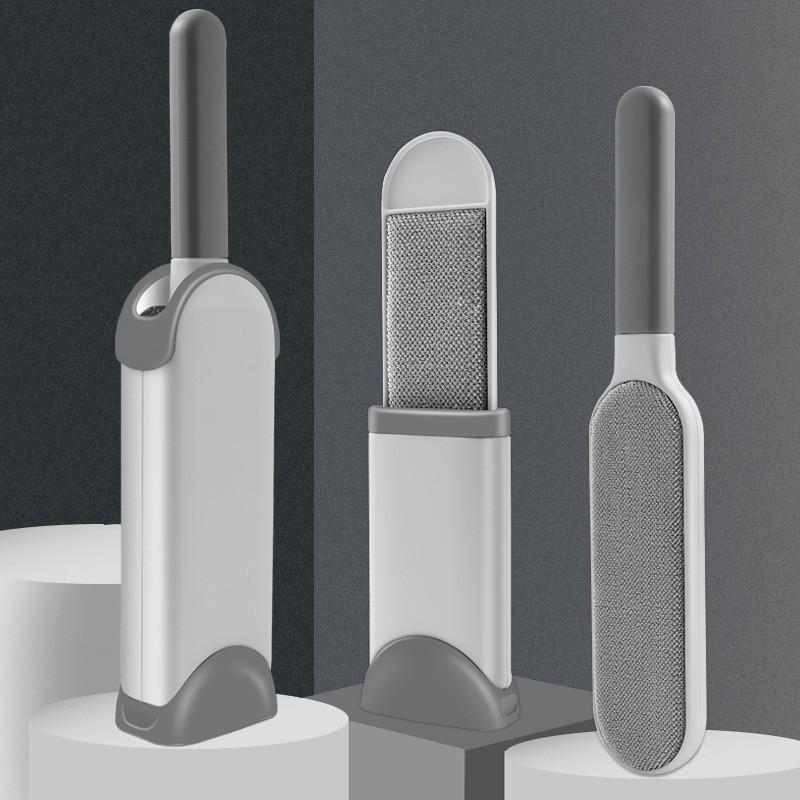 Multi-Function Electrostatic Brush for Wool Coats: Double-Sided Dust & Hair Remover