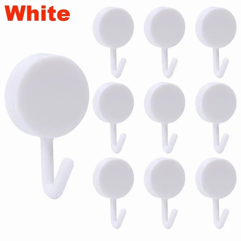 

10 Piece Set Kitchen Gadgets Hat Hook Home and Decoration Keys Hanger Bathroom Organizer Storage Household Use Hooks Kitchenware 10Pcs