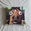 Cushion Soft Pixel Case Sofa Living Room Art Home Comfortable Surprise Office Decor Protective Illustration Pillow Covers