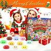 Weihnachts Knödel Geschenk Stress Feiertag Adventskalender Box Xmas Box Cartoon mit 24 Countdown Entlastung