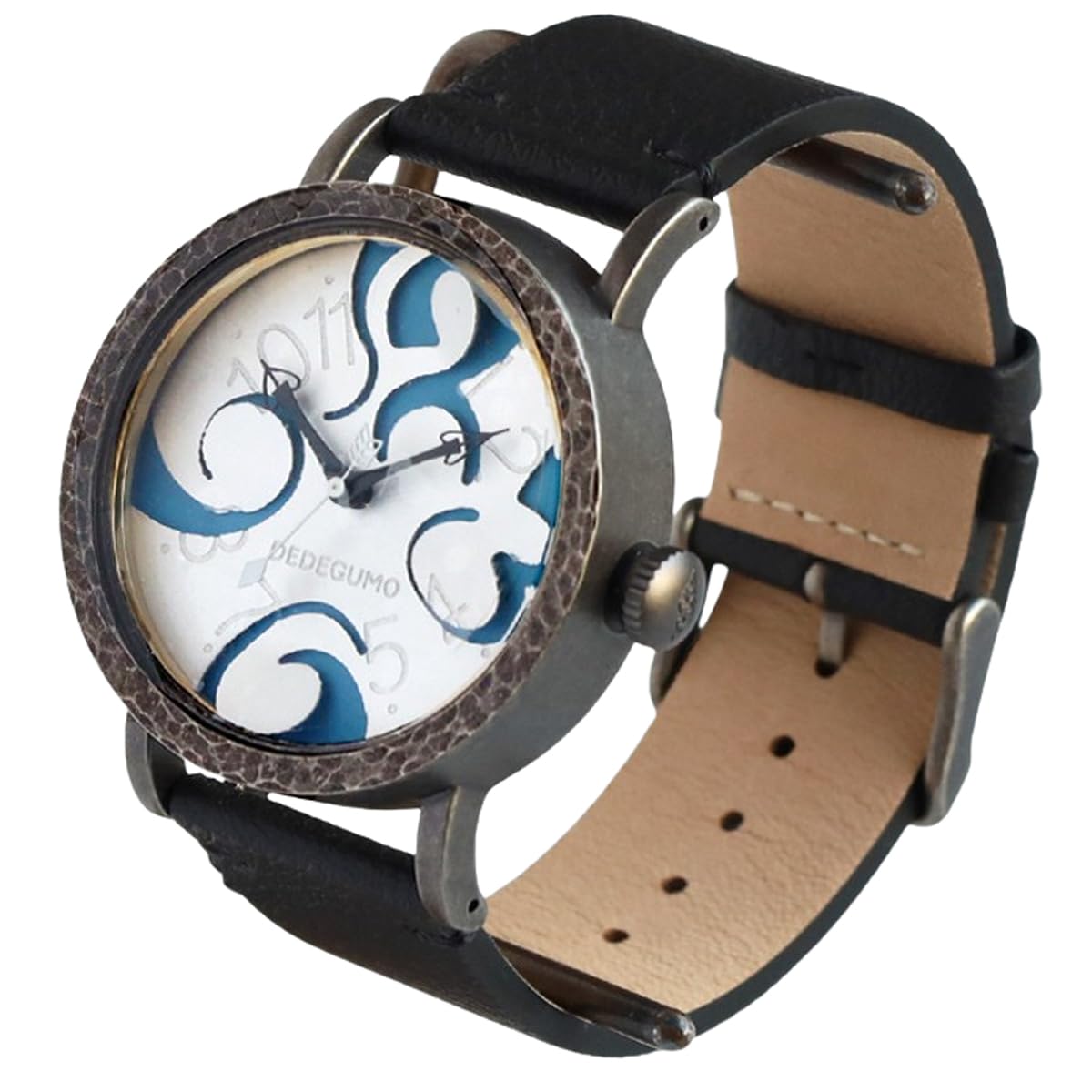 

Handmade Watch Imagination Blue Kyoto Handmade Watch Brand [DEDEGUMO] Men s Women s Q41-9-BL