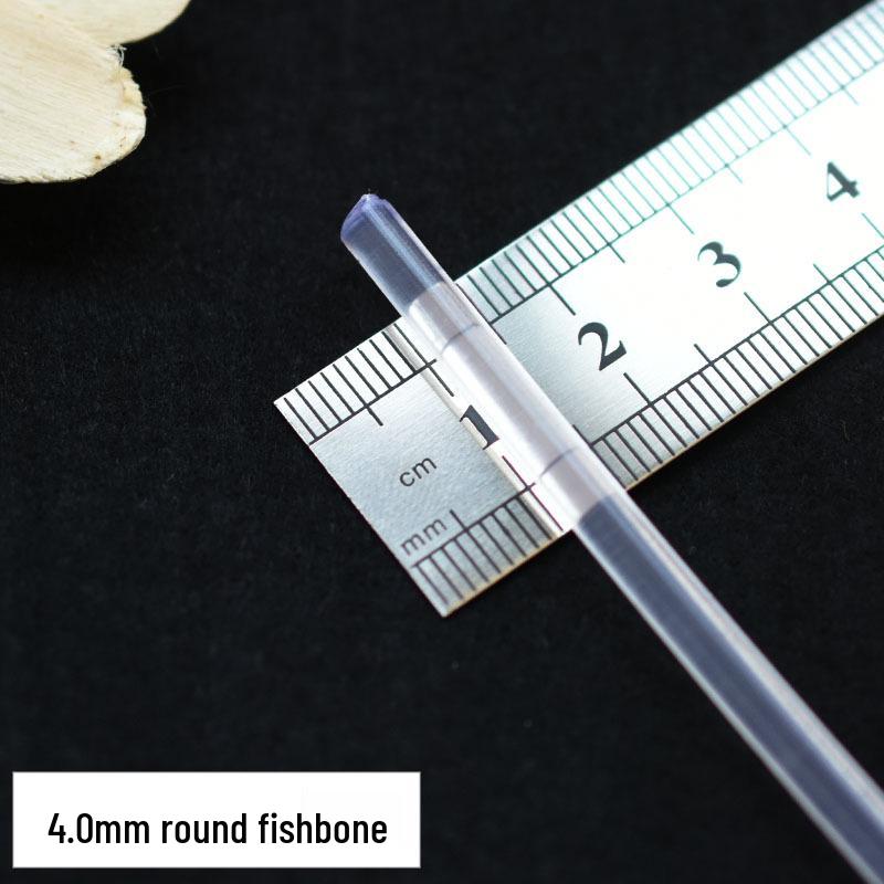 Kruhová spodnička s kosticemi: 2.0/2.5/3.0/4.0mm Svatební šaty Spodní prádlo Doplňky