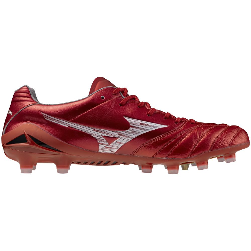 Soccer Cleats Monarcida NEO 3 ELITE Club Wide Ruby Red X Cm 2E [Mizuno] - Activities, Football, Fit, Lightweight, White, 26.0