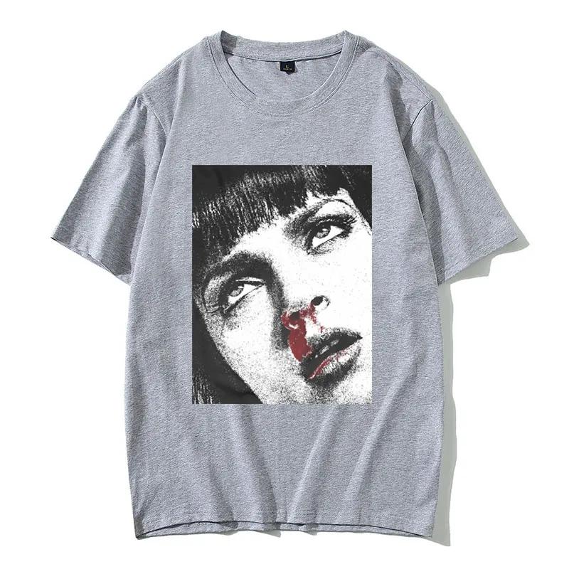 Vintage Tshirt Movies Tshirt Men Women Fashion Oversized Streetwear Male Casual Cotton Short Sleeve T Shirts Unisex Harajuku
