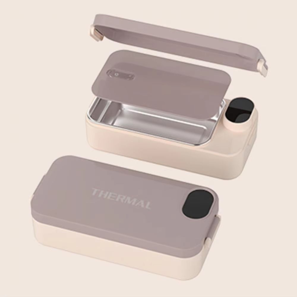 Water-free Heating Lunch Box Portable Charging Electric Food Warmer  Car-Mounted