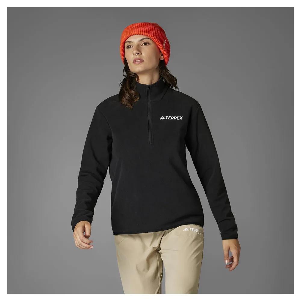 Adidas Fleece Jacket with Half-zip Multi Essentials