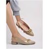 Shoetopia Women'S Slip-On Ballet Flats Beige (8 Uk)