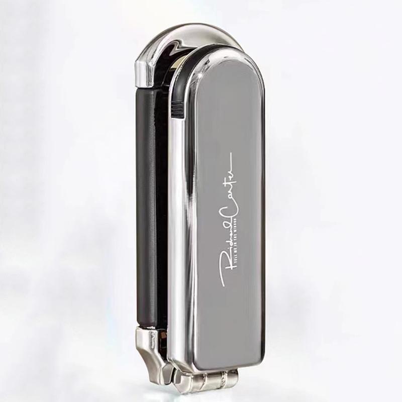 

Mini Hair Brush Folding Massage Comb Head Massage Anti-Static Portable Travel Hair Brush Girl Hair Combs With Mirror 205MM