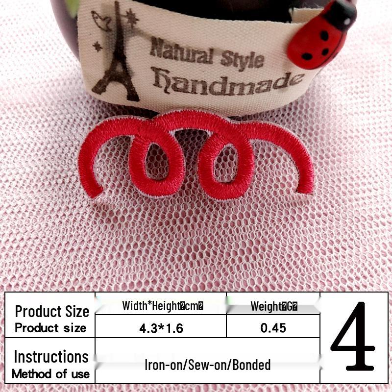 In Stock: Cute Mini Star Embroidery Patch for Clothing Decoration