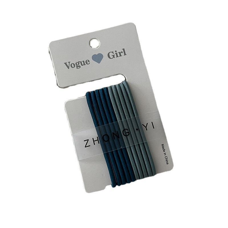 High Elastic Japanese Hair Ties for Women - Adult Style Seamless Ponytail Holders